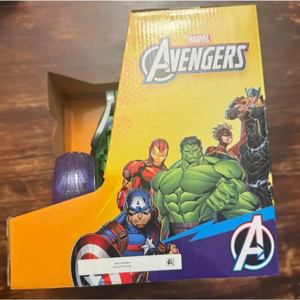 Jada Marvel Avengers Hulk Stunt RC Car 2.4GHz Remote Control Toy New Open Box